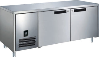 Glacian 2 Door Slimline Fridge 660 Deep Stainless Steel Doors - BCS61420