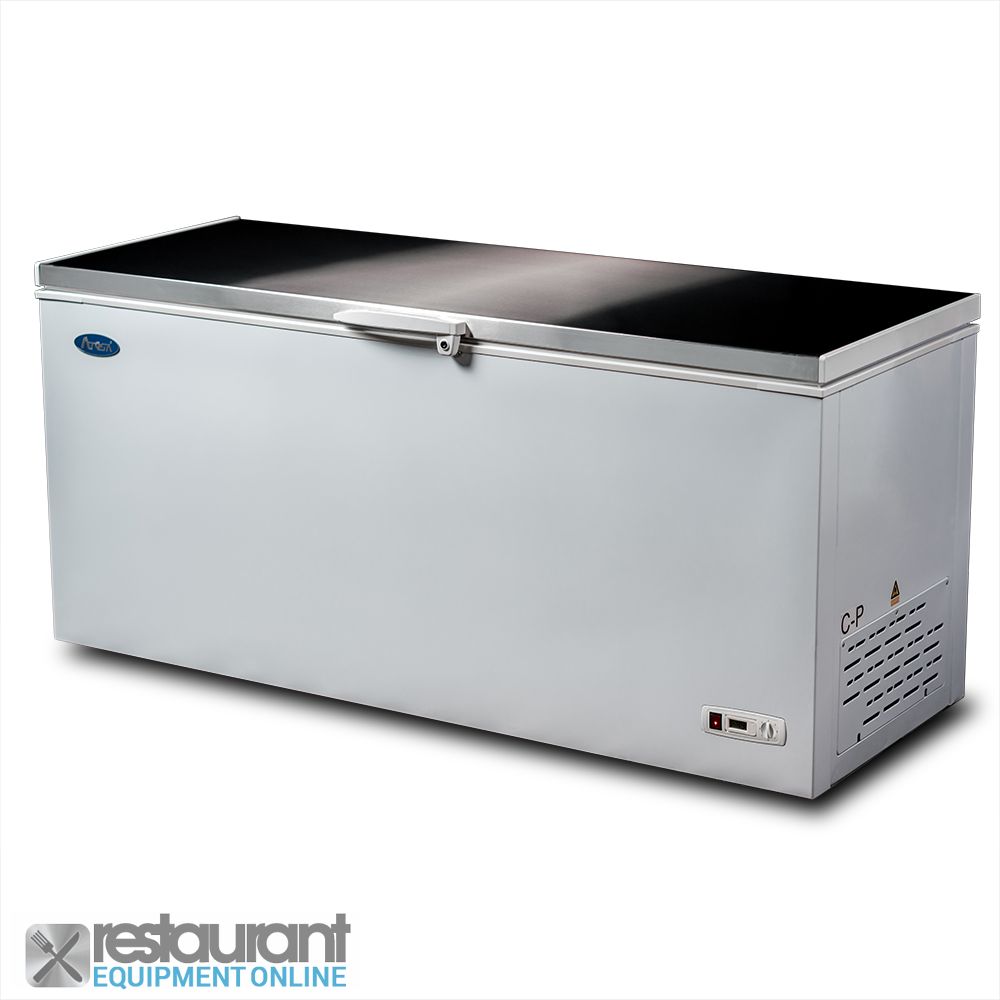 Atosa Solid Door Chest Freezer 650