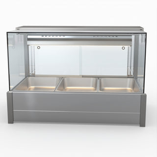 Square Countertop Wet and Dry Bain Marie - Bonvue BM11SC