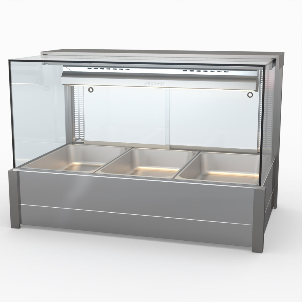 Bonvue Square Countertop Wet And Dry Bain Marie BM11SC