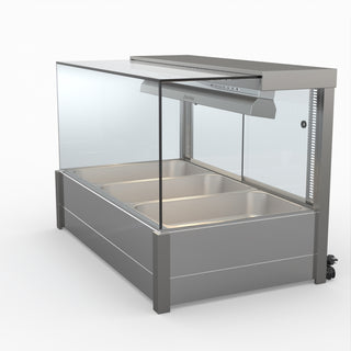 Square Countertop Wet and Dry Bain Marie - Bonvue BM11SC