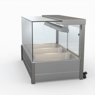 Square Countertop Wet and Dry Bain Marie - Bonvue BM11SC