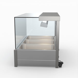 Square Countertop Wet and Dry Bain Marie - Bonvue BM11SC