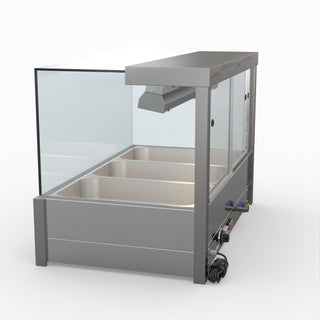 Square Countertop Wet and Dry Bain Marie - Bonvue BM11SC