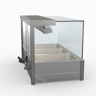 Square Countertop Wet and Dry Bain Marie - Bonvue BM11SC