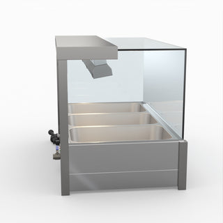 Square Countertop Wet and Dry Bain Marie - Bonvue BM11SC