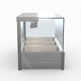 Square Countertop Wet and Dry Bain Marie - Bonvue BM11SC