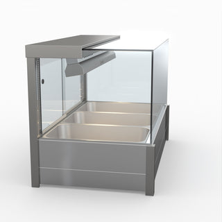 Square Countertop Wet and Dry Bain Marie - Bonvue BM11SC