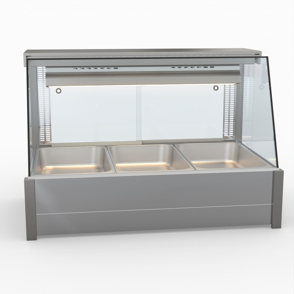 Bonvue Angled Countertop Wet And Dry Bain Marie BM11TC