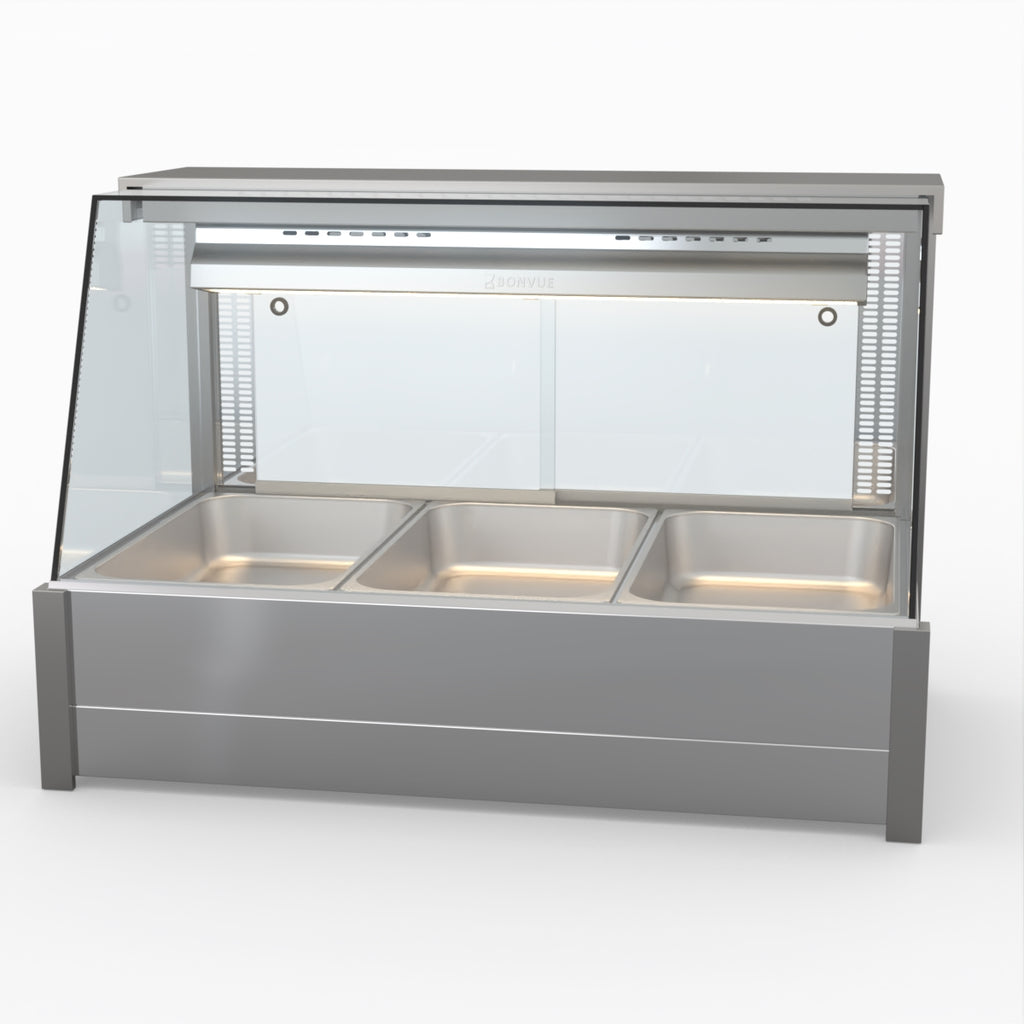 Bonvue Angled Countertop Wet And Dry Bain Marie BM11TC