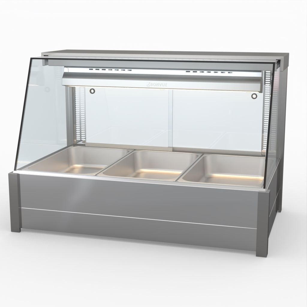 Bonvue Angled Countertop Wet And Dry Bain Marie BM11TC