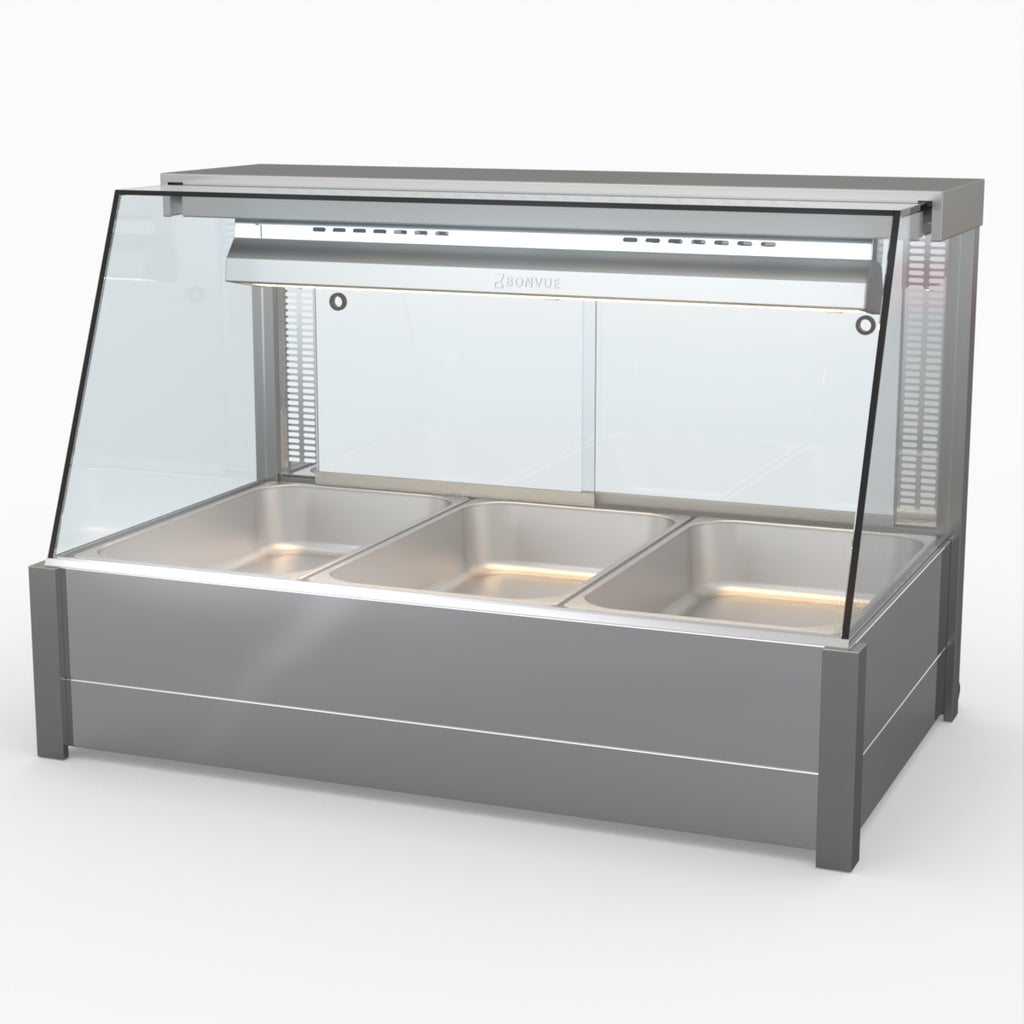 Bonvue Angled Countertop Wet And Dry Bain Marie BM11TC