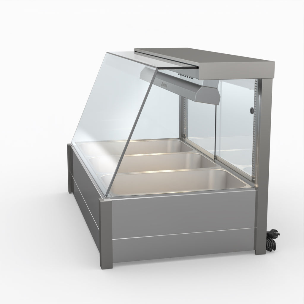 Bonvue Angled Countertop Wet And Dry Bain Marie BM11TC