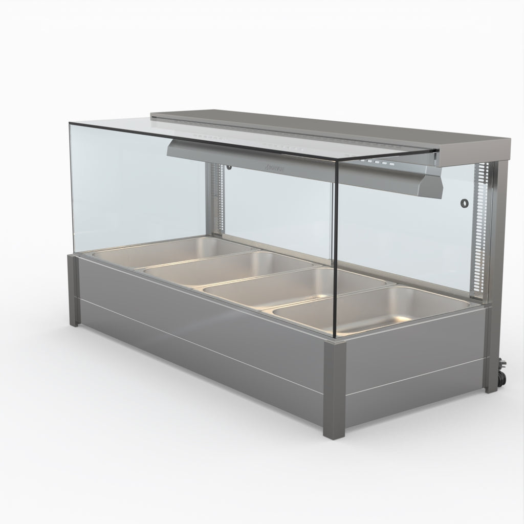 Bonvue Square Countertop Wet And Dry Bain Marie BM14SC