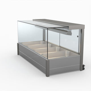 Square Countertop Wet and Dry Bain Marie - Bonvue BM14SC