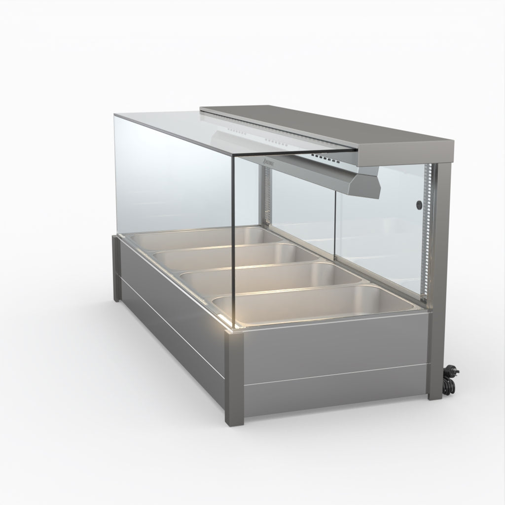 Bonvue Square Countertop Wet And Dry Bain Marie BM14SC
