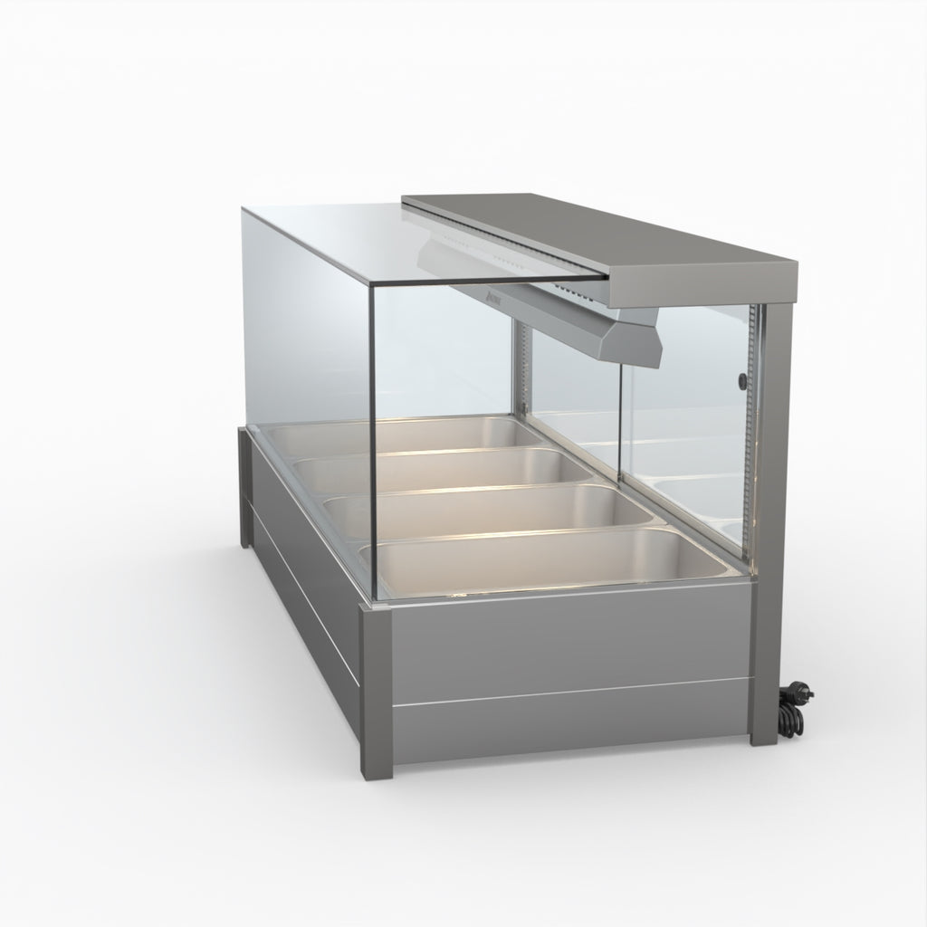 Bonvue Square Countertop Wet And Dry Bain Marie BM14SC