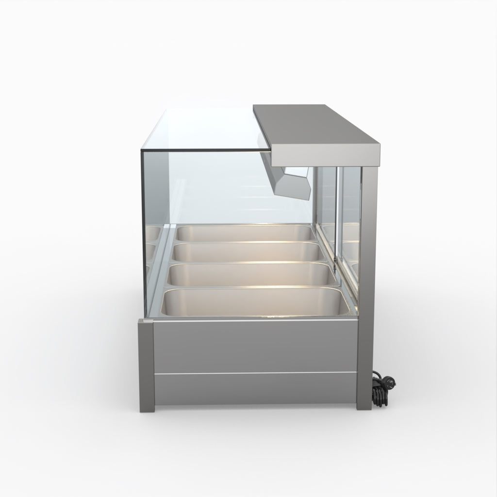 Bonvue Square Countertop Wet And Dry Bain Marie BM14SC
