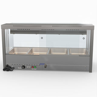 Square Countertop Wet and Dry Bain Marie - Bonvue BM14SC