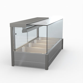 Square Countertop Wet and Dry Bain Marie - Bonvue BM14SC