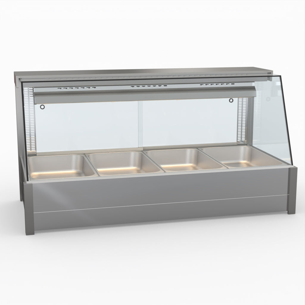Bonvue Angled Countertop Wet And Dry Bain Marie BM14TC