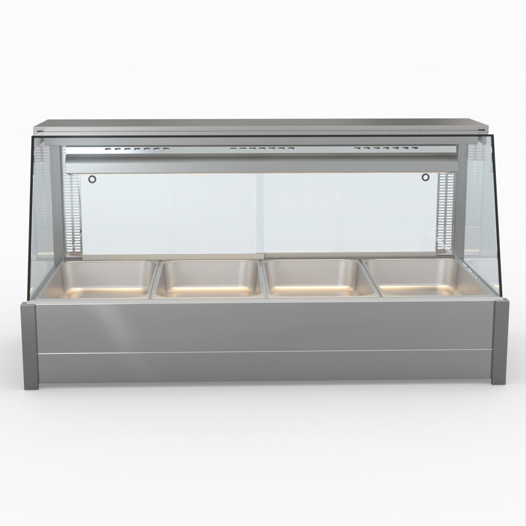 Bonvue Angled Countertop Wet And Dry Bain Marie BM14TC