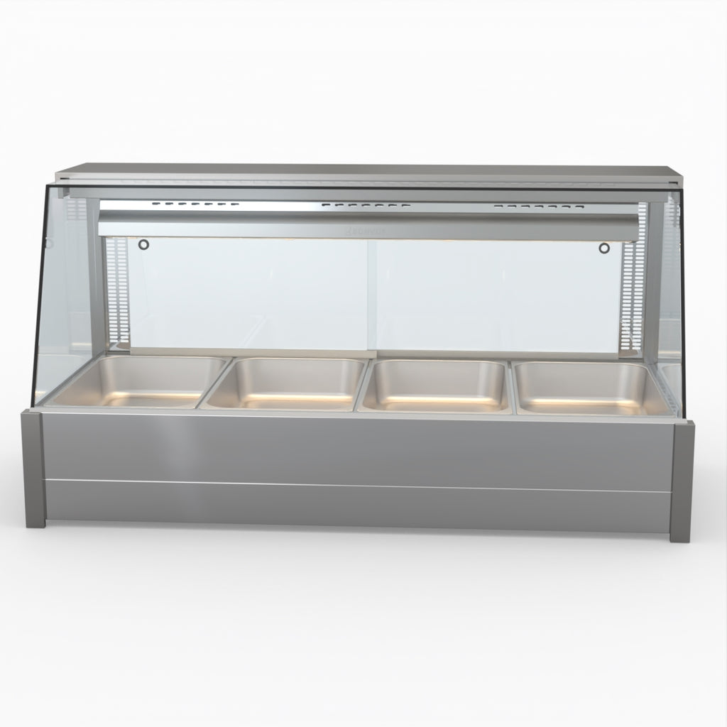 Bonvue Angled Countertop Wet And Dry Bain Marie BM14TC