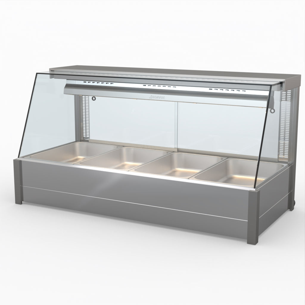 Bonvue Angled Countertop Wet And Dry Bain Marie BM14TC