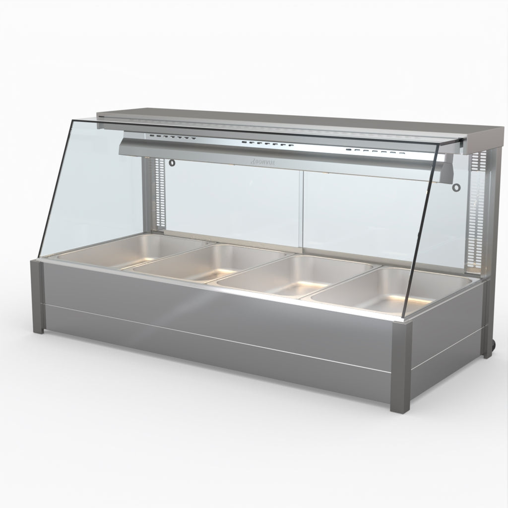 Bonvue Angled Countertop Wet And Dry Bain Marie BM14TC