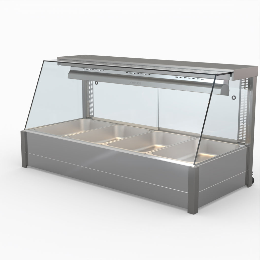 Bonvue Angled Countertop Wet And Dry Bain Marie BM14TC