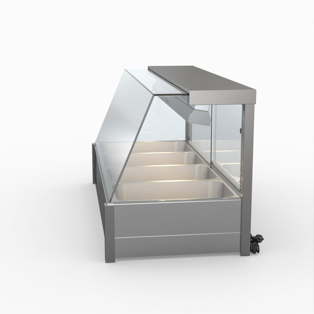 Bonvue Angled Countertop Wet And Dry Bain Marie BM14TC
