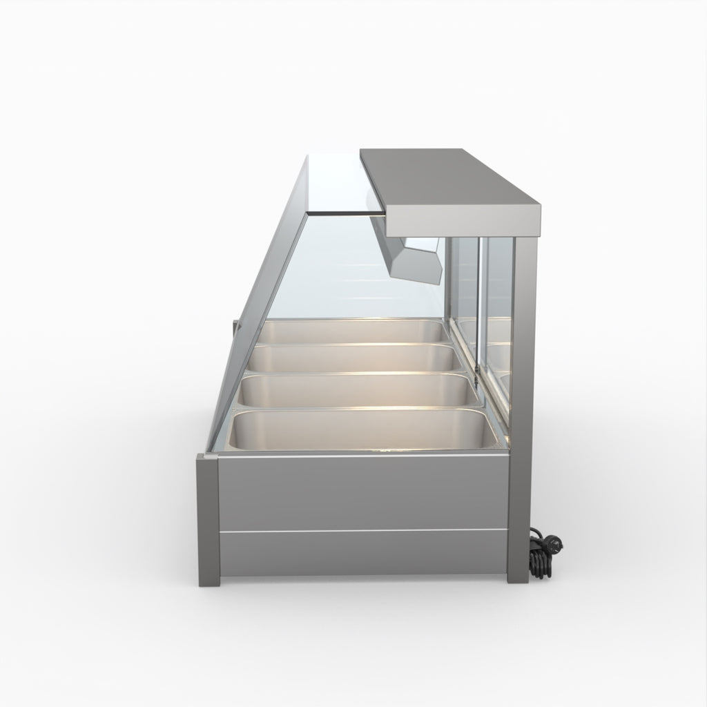 Bonvue Angled Countertop Wet And Dry Bain Marie BM14TC