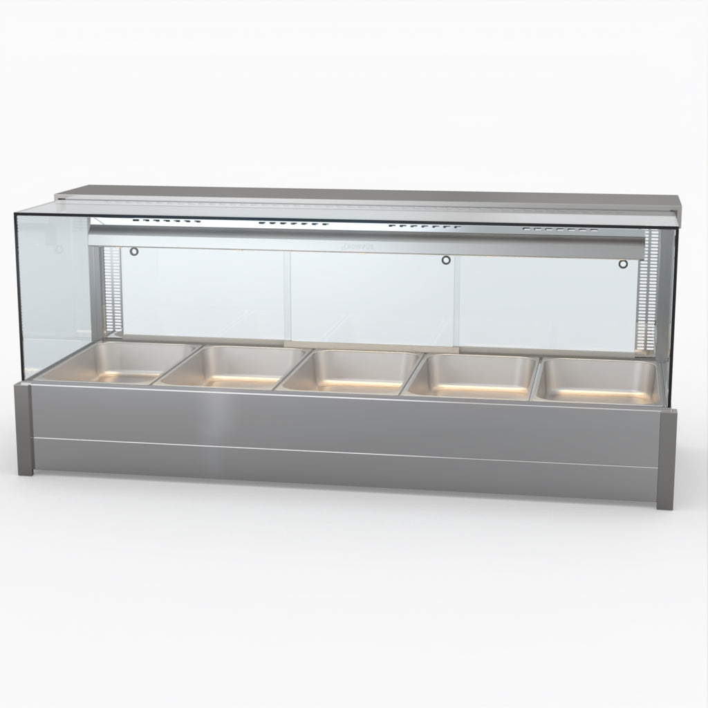 Bonvue Square Countertop Wet And Dry Bain Marie BM17SC