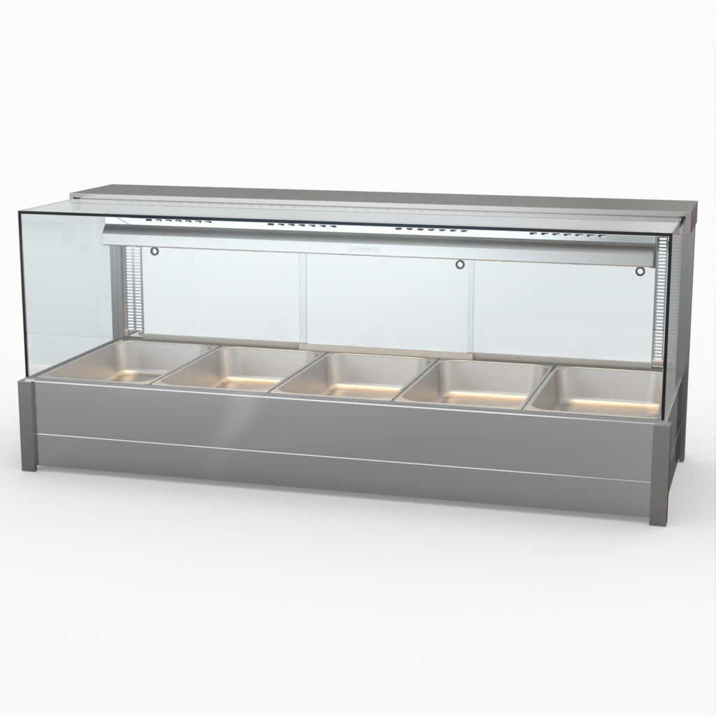 Bonvue Square Countertop Wet And Dry Bain Marie BM17SC