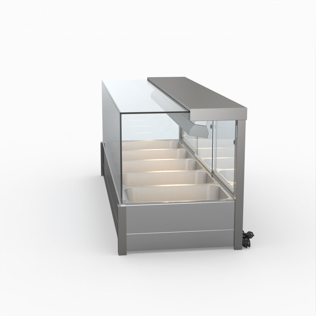 Bonvue Square Countertop Wet And Dry Bain Marie BM17SC