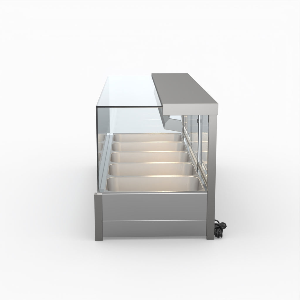 Bonvue Square Countertop Wet And Dry Bain Marie BM17SC
