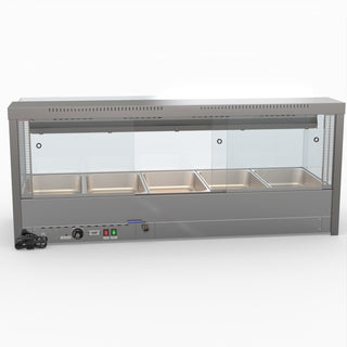 Square Countertop Wet and Dry Bain Marie - Bonvue BM17SC