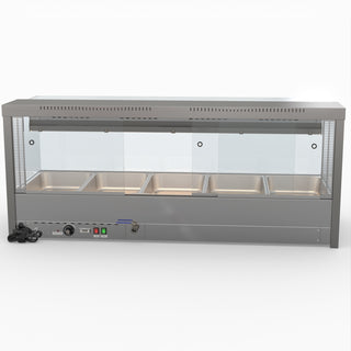 Square Countertop Wet and Dry Bain Marie - Bonvue BM17SC