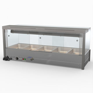 Square Countertop Wet and Dry Bain Marie - Bonvue BM17SC