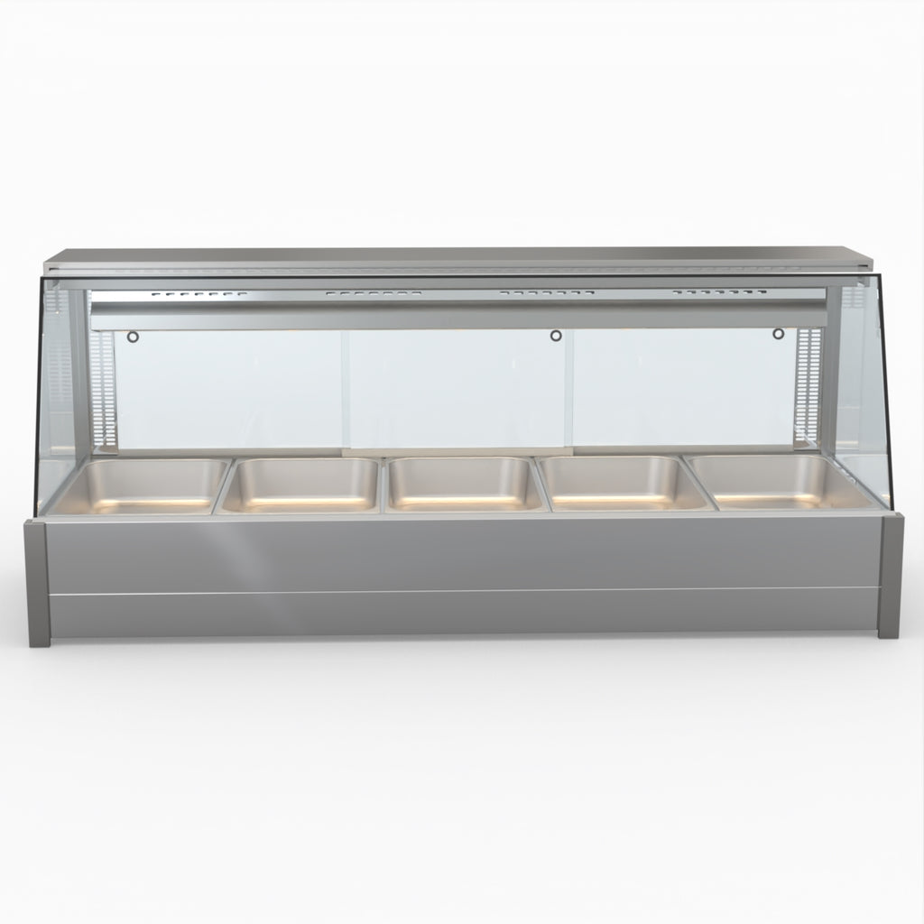Bonvue Angled Countertop Wet And Dry Bain Marie BM17TC
