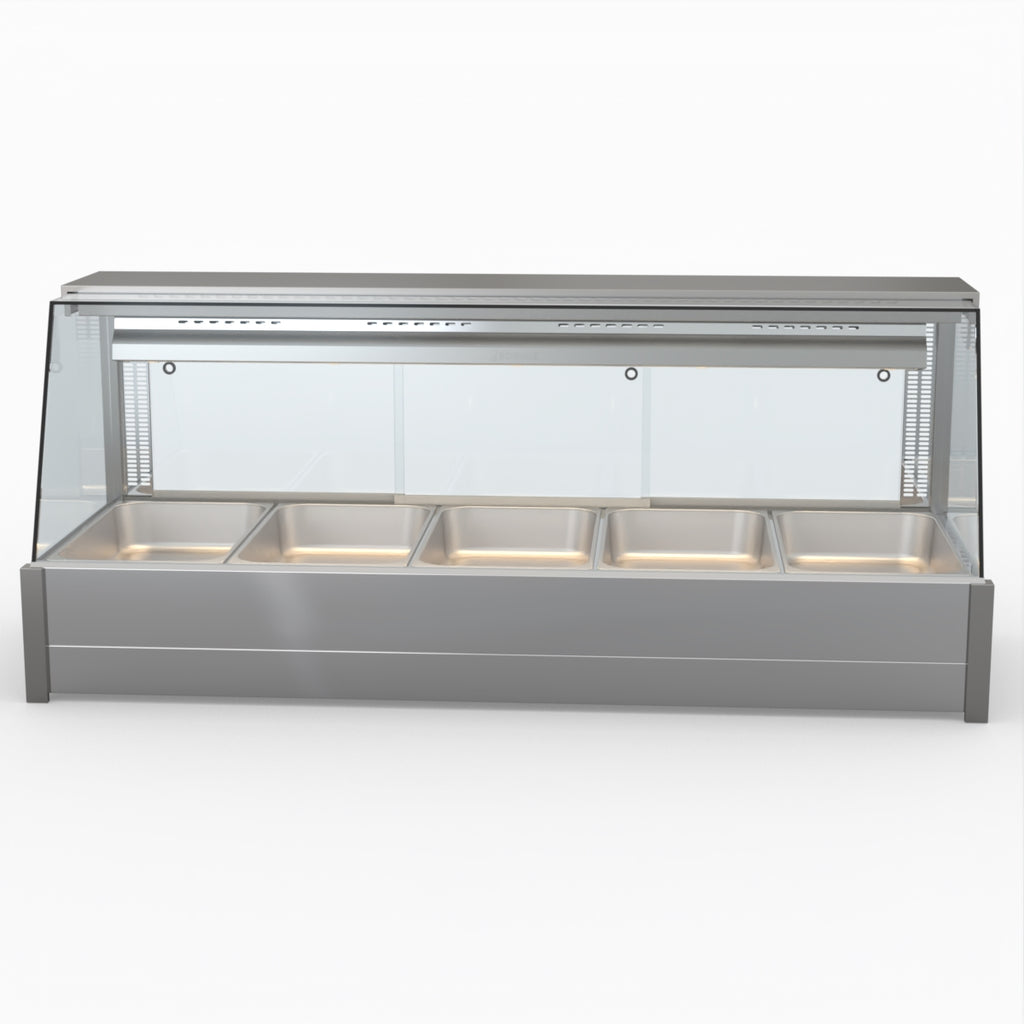 Bonvue Angled Countertop Wet And Dry Bain Marie BM17TC