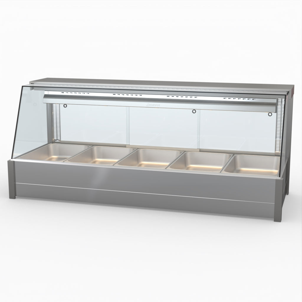 Bonvue Angled Countertop Wet And Dry Bain Marie BM17TC