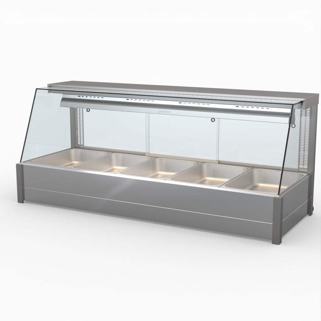 Bonvue Angled Countertop Wet And Dry Bain Marie BM17TC