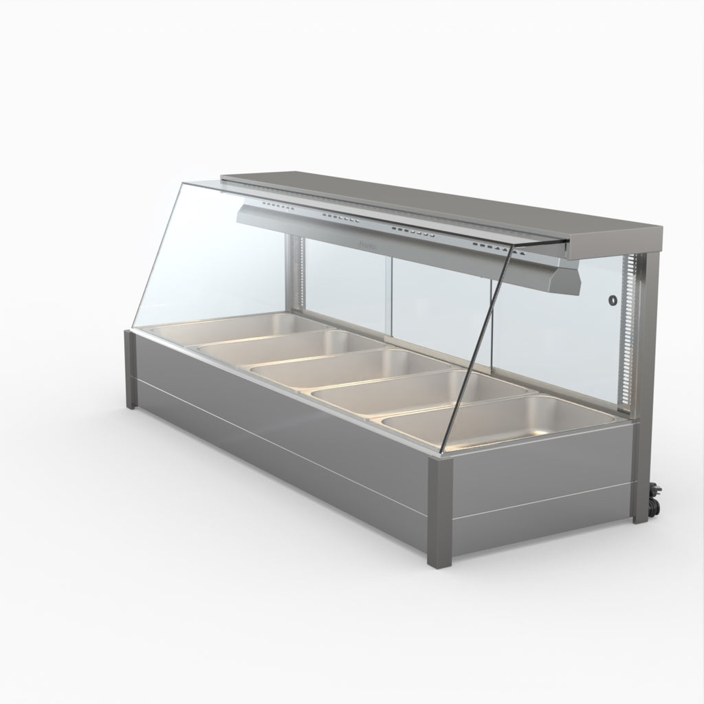 Bonvue Angled Countertop Wet And Dry Bain Marie BM17TC