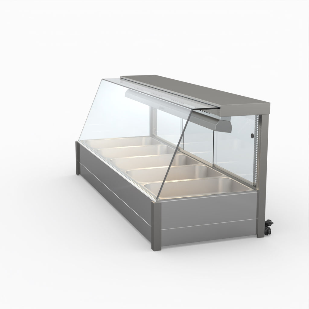Bonvue Angled Countertop Wet And Dry Bain Marie BM17TC