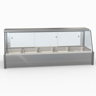 Bonvue Angled Countertop Heated Bain Marie BM17TD