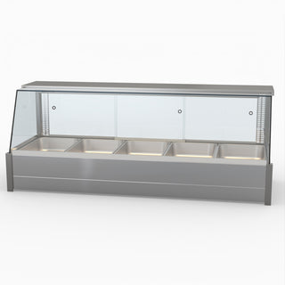 Bonvue Angled Countertop Heated Bain Marie BM17TD