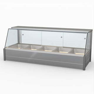 Bonvue Angled Countertop Heated Bain Marie BM17TD