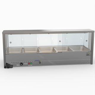 Bonvue Angled Countertop Heated Bain Marie BM17TD