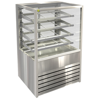 Cossiga Ambient Freestanding Solid Front Multi-Deck Heated Cabinet 600mmW  - BTGAB6